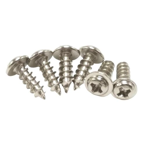 PWA Nickel-Plated Cross Head Screw with Introducer Self-Tapping 3.5M4M5 Disc with Pad Nail Large(M3.5 * 6 * 8 [1000]) in Saudi Arabia