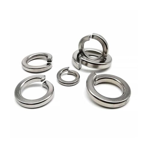 M1.6/2 .5/3 /4/5 /6/8 /10/12 /14/16 /18/20 /22/24 GB93 A2 304 Stainless Steel Spring Washer Split Lock Elastic Gasket(250pcs M4) in Saudi Arabia