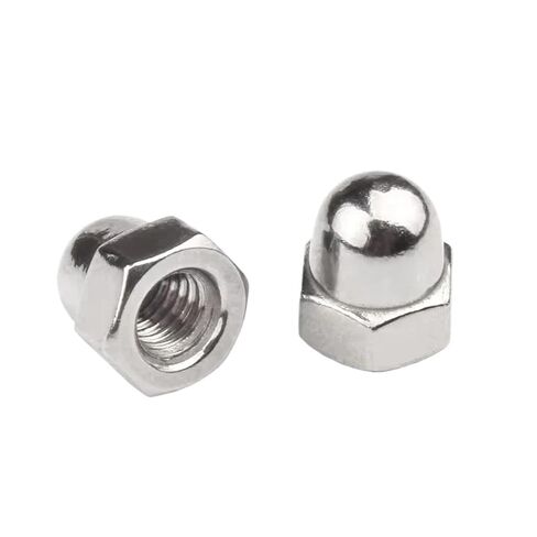 Acorn Nut M3 M4 M5 M6 M8 M10 M12 M14 M16 304 Stainless Steel Decorative Hex Cap Nuts Caps Covers AcornNuts(M5 X 50pcs) in Saudi Arabia