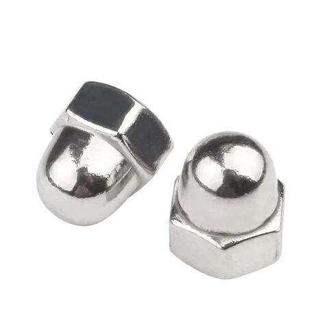 Acorn Nut M3 M4 M5 M6 M8 M10 M12 M14 M16 304 Stainless Steel Decorative Hex Cap Nuts Caps Covers AcornNuts(M5 X 50pcs) in Saudi Arabia