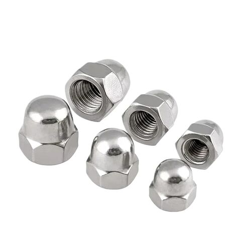 Acorn Nut M3 M4 M5 M6 M8 M10 M12 M14 M16 304 Stainless Steel Decorative Hex Cap Nuts Caps Covers AcornNuts(M5 X 50pcs) in Saudi Arabia
