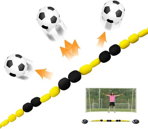 TNZMART Goalkeeper Soccer Football Agility Goalie Reflex Training Practice Drill Equipment Gear 9-13 FT in Kuwait