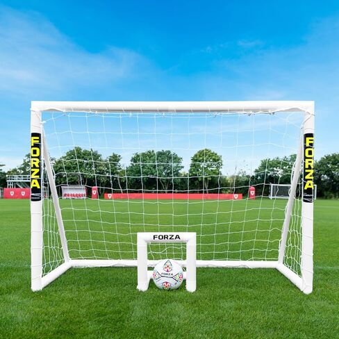هدف فورزا ميني - أصغر هدف لكرة القدم في العالم! l هدف مستهدف مقاس 16 بوصة - تدرب بدقة. التمرير والتسديد. صناعة بريطانية، إعداد في دقيقتين، عمود مرمى غير قابل للكسر - اشترِ FORZA، العب إلى الأبد! in Kuwait