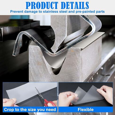 Press Brake Urethane Die Protection Film for Mark-Free Bending Solution, Durable Protective Coating for Defense Against Scratches, and Rust from Metal-on-Metal Contact (6" X .030" X 100') in Kuwait
