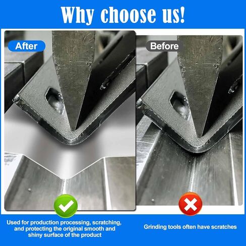 Press Brake Urethane Die Protection Film for Mark-Free Bending Solution, Durable Protective Coating for Defense Against Scratches, and Rust from Metal-on-Metal Contact (6" X .030" X 100') in Kuwait