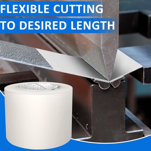 Press Brake Urethane Die Protection Film for Mark-Free Bending Solution, Durable Protective Coating for Defense Against Scratches, and Rust from Metal-on-Metal Contact (6" X .030" X 100') in Kuwait