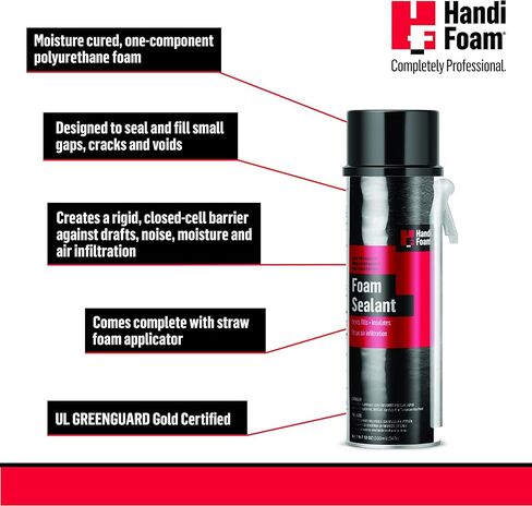 HANDI-FOAM مادة مانعة للتسرب من رغوة البولي يوريثان ذات الضغط المنخفض ومكون واحد (OCF)، P30002 in Kuwait