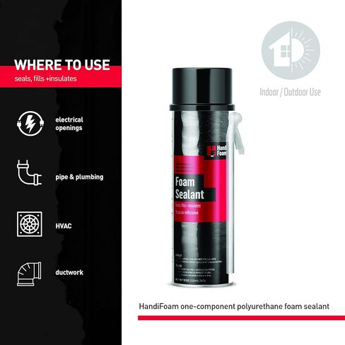 HANDI-FOAM مادة مانعة للتسرب من رغوة البولي يوريثان ذات الضغط المنخفض ومكون واحد (OCF)، P30002 in Kuwait