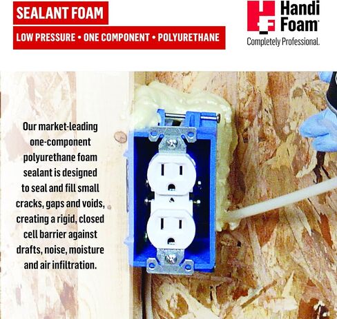 HANDI-FOAM مادة مانعة للتسرب من رغوة البولي يوريثان ذات الضغط المنخفض ومكون واحد (OCF)، P30002 in Kuwait