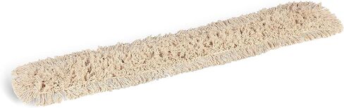 Professional Cut-End Dust Mop Head, Cotton, 48" x 5", White in Kuwait