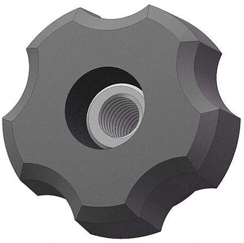 مقبض مخدد، 1 3/8 بوصة، من خلال، 1/4-20 in Kuwait