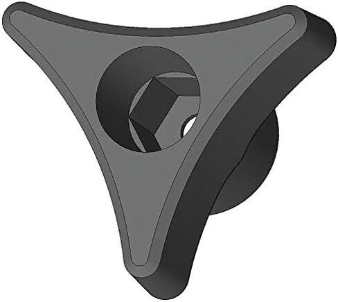 Snap Lock 3 Prong Knob, 1-3/4, Thru, 10 in Saudi Arabia