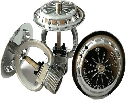 1 قطعة K202 رشاش حريق سريع الاستجابة، 68 درجة مئوية رأس قائم/معلق DN20mm in Saudi Arabia