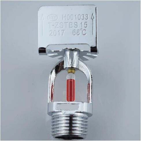 1/2" DN15 Fire Sprinkler Head, 68° Sidewall Spray Nozzle, Copper Water for Protection in Kuwait