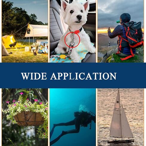 2.9 Inch Swivel Eye Snap Hook Bolt Snap 304 Stainless Steel Single Ended Heavy Duty Trigger Chain Clip for Boat Ropes and Cages, Camera Strap, Flag Pole Rope, Dog Leash 2pcs in Kuwait