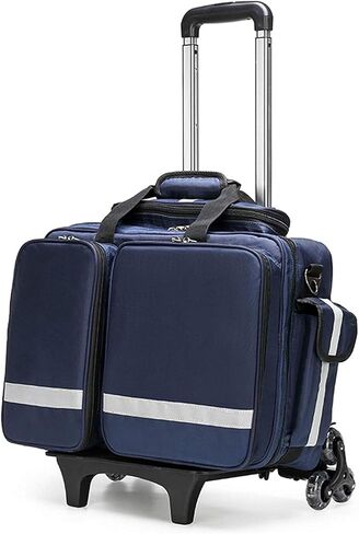 Professional First Aid Kit Bag, Large Capacity, Waterproof Emergency Rescue Ideal for EMT, EMS, Paramedics Portable Storage with Dividers(B) in Saudi Arabia