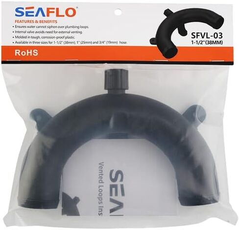 حلقة Seaflo ذات فتحات تهوية اختر الحجم وكمية العبوة (1 بوصة، عبوة واحدة) in Saudi Arabia