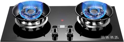 Commercial Gas Stock Pot Range,Double Nine-chamber Energy-gathering Gas Stove with Double-side Timing Function,for Restaurant,Home(NG) in Saudi Arabia