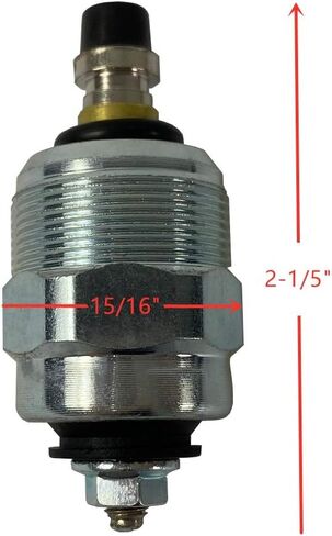12 فولت مضخة وقود الديزل الملف اللولبي لمحرك الديزل Yanmar L100 186FE 186FAE 10HP يستبدل Bosch الجزء # 0330001040 لمولد الديزل AGI6500DE AGI6500SDE in Saudi Arabia
