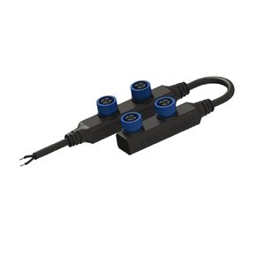 M15 Terminal Block CSA one-Out Four-Output Waterproof Connector 1-4 Waterproof Connector LED Street Light Male and Female Docking(DH-2SZ+DH-2SW) in Kuwait