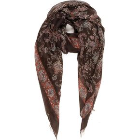 MELIFLUOS DESIGNED IN SPAIN Scarf for Women Lightweight Paisley Fashion for Spring Summer Scarves Shawl Wrap in Kuwait