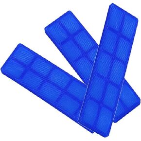 Merriway BH07799 (100 Pcs), 100mm x 24mm x 5mm Window Glazing Flooring Packer Shims, Blue in Kuwait