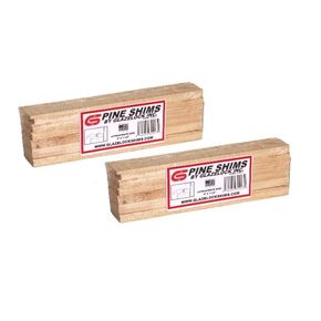 Wood Shims 2-12 Packs; Total 24 Wood shims in Kuwait