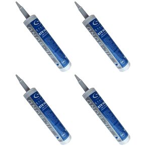 لاصق مانع التسرب من السيليكون من الدرجة الغذائية NSF FDA RTV شفاف 10.3 أونصة (أربعة عبوات) in Kuwait