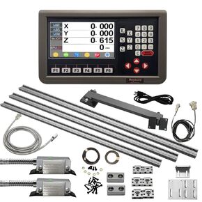 3 محاور DRO قراءات رقمية مقياس مغناطيسي DRO طقم عرض مخرطة طحن CNC، طول السفر DIY in Kuwait