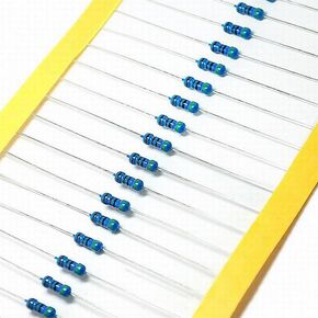 Luftschloss 50pcs 560 ohm 1/2W (0.5 Watt) ±1% Tolerance Metal Film Fixed Resistors (560Ω 560R 560ohm) in Kuwait