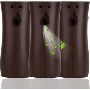 Automatic Air Freshener Spray Dispenser 3-Pack, Wall Mounted or Freestanding,Multiple Time Settings,Commercial and Home Use in Bathrooms, Offices, Living Rooms and Commercial Places (White, 1121) in Kuwait