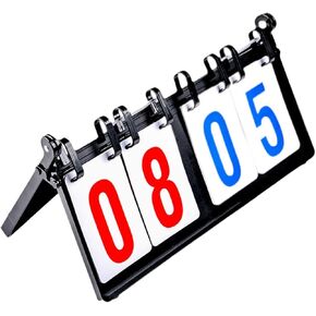 Portable Flip Scoreboard 4 Digit Manual for Football Basketball in Kuwait