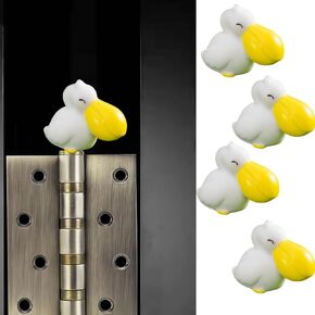 Hinge Heads Decorative Topper Set 4PCS, Home Decoration,Magnetic Hinge Head Toppers Door Hinge, Cute Mini Creative Pelican Bird, Resin Ornament in Saudi Arabia