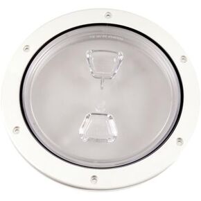 BECKSON MARINE Beckson 6 لوحة مركزية شفافة لولبية - أبيض / DP60-W-C / in Kuwait