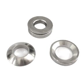 غسالة أكواب، غسالات غاطسة، M6 M8 M10 M12 M14 M16 M18 M20 304 غسالة مخروطية من الفولاذ المقاوم للصدأ غاطسة كروية مسطحة ذات رأس صلب حشية مخروطية (اللون: فضي، الحجم: M6 5set)(M16 1set) in Kuwait