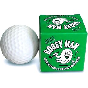 كرة جولف ممتعة من Bogey Man Moving Prank - كرة خدعة واقعية ومتأخرة ومربكة ذاتية التدحرج - هدايا كذبة أبريل الأصلية ومقالب جولف غير ضارة للأصدقاء ولاعبي الغولف in Kuwait