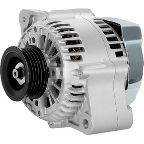 SCITOO Alternator Fits for Dodge for Dakota 3.7L 2007,for Dodge for Dakota 4.7L 2007,for Jeep for Liberty 3.7L 2007-2009,for Mitsubishi for Raider 3.7L 2007, for Raider 4.7L 07 136Amp CW 6-Groove in Kuwait