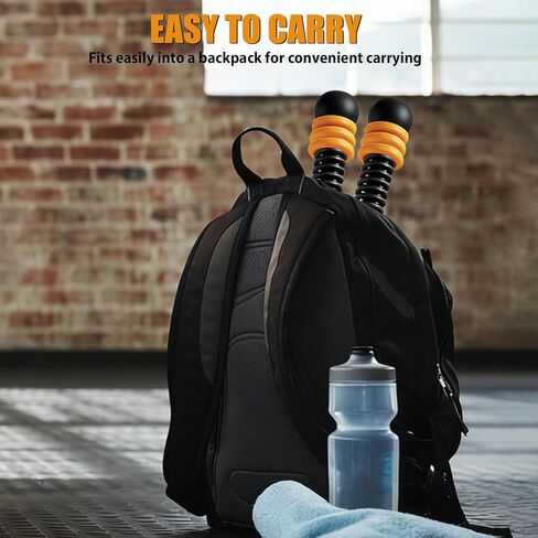 Ropeless Battle Ropes for Home Gym, Adjustable Weights Portable Battle Ropes, Exercise Equipment for Low-Impact Workout, Strength & HIIT, for Men & Women in Kuwait