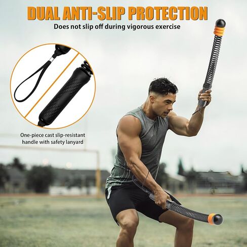 Ropeless Battle Ropes for Home Gym, Adjustable Weights Portable Battle Ropes, Exercise Equipment for Low-Impact Workout, Strength & HIIT, for Men & Women in Kuwait