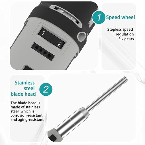 High-Speed Handheld Homogenizer - 6mm, 8mm, & 10mm Attachments, 6-Speed Adjustable, Perfect for Food, Cosmetics & Pharmaceuticals - Includes H-SD Stand in Kuwait