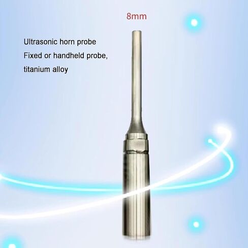 Ultrasonic Homogenizer, Processor Cell Disruptor Mixer with Titanium Probe - Diameter 8 Mm, Bracket, Processing Capacity 2000mL, Laboratory Emulsifying Stirring Machine. in Kuwait