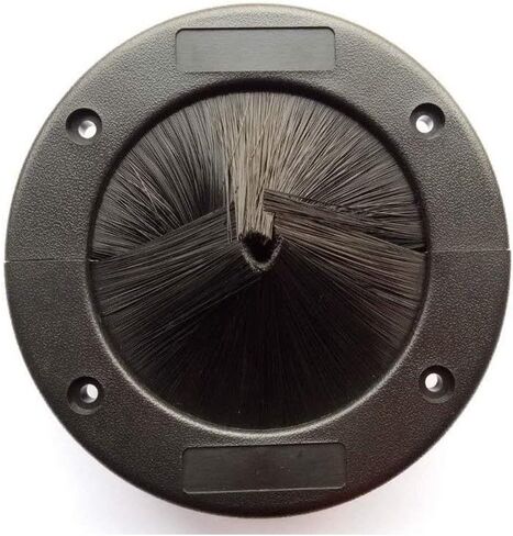 4-Inch Cable Management Grommet for Raised Floors - Airflow & Dust Protection, Data Center & Server Room Use - Durable Rubber Floor Grommet Insert (Single Pack) in Saudi Arabia