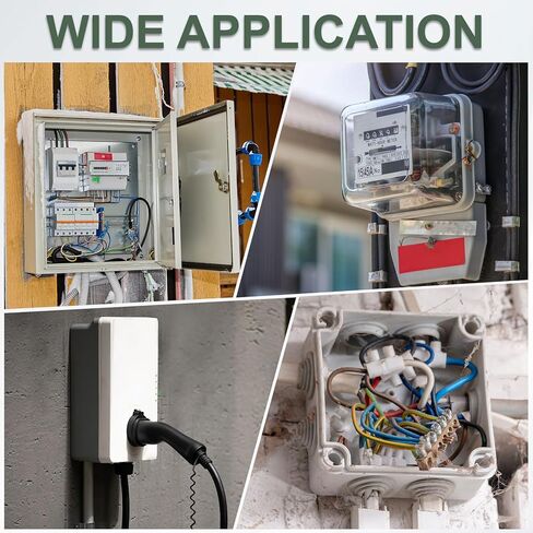 uxcell 15Pcs Round Cable Snap Bushing Grommets, 1-1/4"(32mm) Black Snap in Cable Grommet Protector for Locking Tube Hose Wire Cord in Kuwait