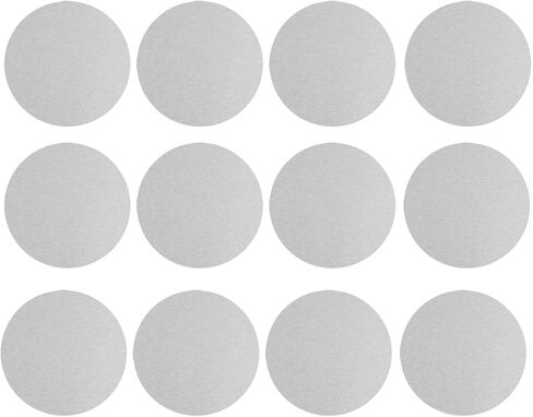 6061 Aluminum Disc 4 Inch, 9 Gauge (3mm) Thick Round Metal Stamping Blank,Aluminum Plate for Machining, DIY, 4 PCS in Kuwait