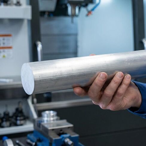 LEXININ 12 x 2 Inch Round Aluminum Rod, 6061 Aluminum Stock, 305 x 50mm, for DIY Craft and Industrial Use in Saudi Arabia