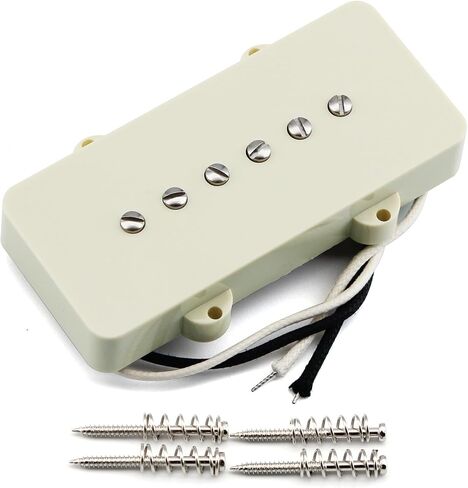 FLEOR Alnico 5 JM Pickup Electric Guitar Single Coil Neck+Bridge Pickups Set for Jazzmaster Guitar Part in Saudi Arabia
