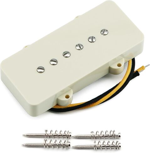 FLEOR Alnico 5 JM Pickup Electric Guitar Single Coil Neck+Bridge Pickups Set for Jazzmaster Guitar Part in Saudi Arabia