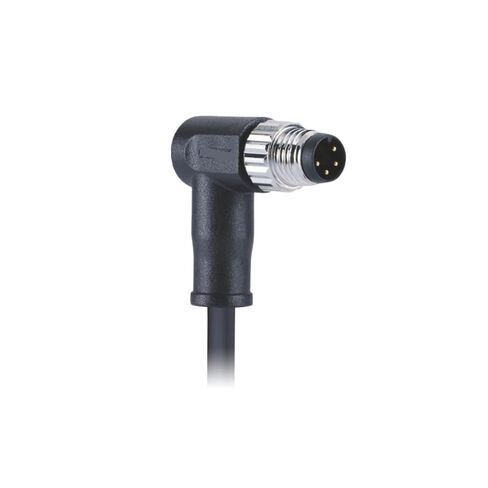 M8 Connector A-Code 4Pin Male Elbow precast Waterproof Anti-Vibration Loose Oil Resistant Cold Resistant high Temperature Aviation in Kuwait