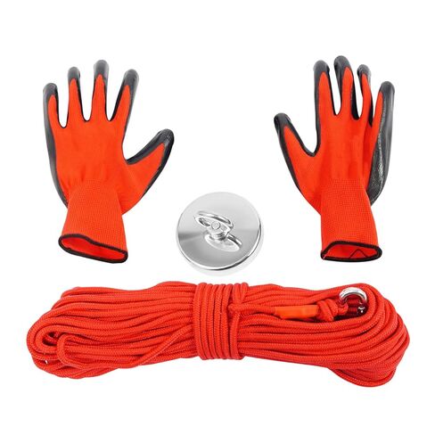 4000lbs Fishing Magnets Kit, Double Sided Fishing Magnet Bundle Pack with 166ft Ropes, Super Strong Magnet Fishing Kits for River, Lake, Beach (2625 LBS) in Saudi Arabia