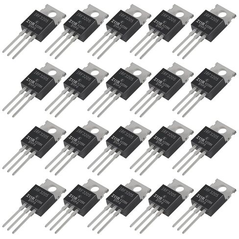 20pcs IRF3205 MOSFET Transistors 110A 55V N-Channel Power MOSFET TO-220AB (IRF3205) in Saudi Arabia
